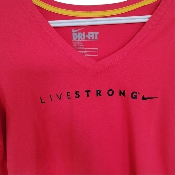 2/30 Nike DRI-FIT V- Neck Shirt Size L - Picture 7 of 8